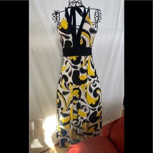 Paisley print Halter dress size S